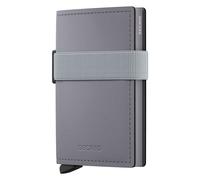 Secrid | Bandwallet Matte Leather | Grey/Grey | Leather Card Holder One Size