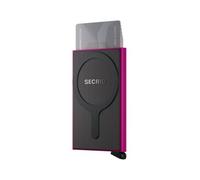 Secrid Cardprotector Card Case Fuchsia - Slim, Lightweight Aluminium, RFID/NFC Protection, Magnetic Mount for iPhone