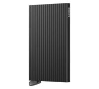 Secrid | Cardprotector+ Fluted | Black | Metal Card Holder One Size