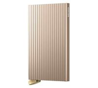 Secrid | Cardprotector+ Fluted | Cashmere | Metal Card Holder One Size