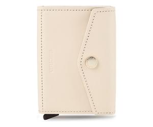 Secrid Enveloppe Wallet RFID protection Leather 10 cm beige