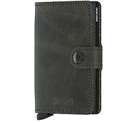 Secrid Miniwallet Vintage Leather Wallet Black Men,Women