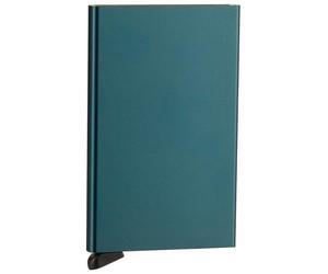 Secrid Men's Cardprotector Travel Accessory Envelope Card Holder, Teal, Standard Size, Cardprotector