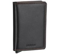 Secrid Men's Wallet Case, 16 mm Slim, Black-brown, standard size, slim wallet
