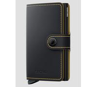 Secrid Mini Matte Wallet black & ochre Uni
