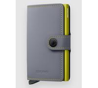 Secrid Mini Matte Wallet grey & lime Uni