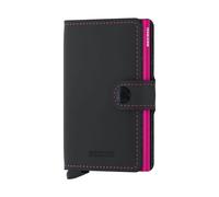 Secrid Mini Wallet Matte Wallets - Black & Fuchsia - Black & Fuchsia - 814423 - 8718215284192