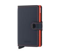 Secrid Mini Wallet - Matte Wallets - Blue/Orange - Night Blue & Orange - 799096 - 8718215289005