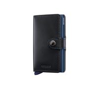 Secrid Mini Wallet Original Leather - Black/Navy