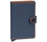 Secrid Mini Wallet, Travel Accessories-Envelope for Credit Cards Unisex-Adult, One Size, Night Blue and Orange, 65x102x21cm