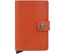 Secrid Miniwallet Credit card case RFID protection Genuine Leather 6.5 cm brown