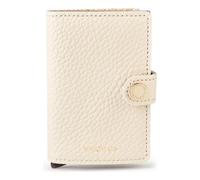 Secrid Miniwallet Credit card case RFID protection Leather 6.5 cm beige