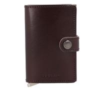 Secrid Miniwallet Credit card case RFID protection Leather 6.5 cm brown