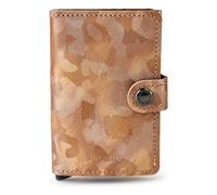 Secrid Miniwallet Credit card case RFID protection Leather 6.5 cm brown