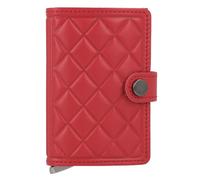 Secrid Miniwallet Credit card case RFID protection Leather 6.5 cm red