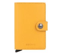 Secrid Miniwallet Crisple credit card case wallet RFID leather 6.5 cm yellow