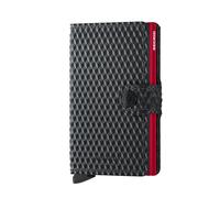 Secrid Miniwallet Cubic Black-Red 65 x 102 x 21mm