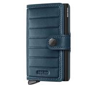 Secrid Miniwallet Emboss Lines Leather Wallet Blue