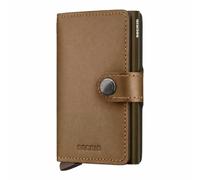 Secrid Miniwallet Credit card case RFID protection Leather 10 cm bronze colored