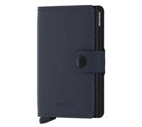 Secrid Miniwallet Matte Leather Wallet Blue