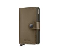 Secrid Miniwallet Credit card case RFID protection Leather 10 cm bronze colored