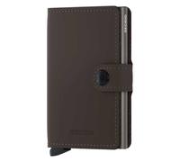 Secrid | Miniwallet Matte | Truffle | Compact Leather Card Wallet One Size