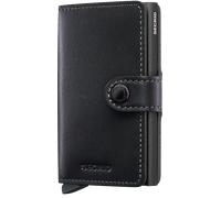 Secrid Miniwallet Original Powder Leather Wallet Black Men,Women