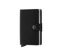 Secrid - Mini Original Black Wallet With Cardprotector - black - Black/Black