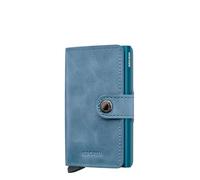 Secrid Miniwallet Vintage Leather Wallet Blue