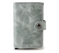 Secrid Miniwallet Vintage credit card case wallet RFID leather 6.5 cm green