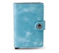 Secrid Miniwallet Vintage credit card case wallet RFID leather 6.5 cm petrol
