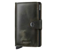 Secrid | Miniwallet Vintage | Olive/Black | Compact Card Wallet One Size