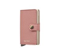 Secrid Miniwallet Pebble Leather Wallet Pink
