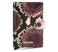 Secrid Miniwallet Wallet RFID protection Genuine Leather 6 cm purple