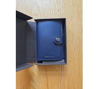 Secrid Original Miniwallet Leather Card Holder Travel Accessory Navy