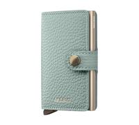 Secrid Miniwallet Pebble Leather Wallet Green