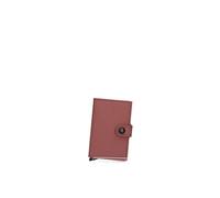 SECRID Portafoglio Miniwallet Matte MM Rosa Profondità 2.1 cm Lunghezza 6.5 cm Altezza 10.2 cm Pelle