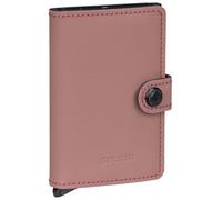 SECRID Portafoglio Miniwallet Matte MM Rosa Profondità 2.1 cm Lunghezza 6.5 cm Altezza 10.2 cm Pelle