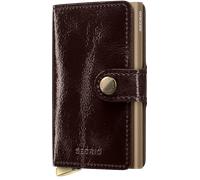 Secrid Premium Miniwallet Embossed Mahagony