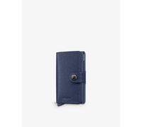 Secrid Miniwallet Crisple Leather Wallet Blue