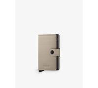 Secrid Secrid Miniwallet Leather and Aluminium Wallet Mm-Desert