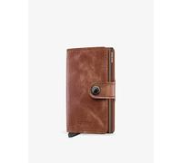 Secrid Secrid Miniwallet Leather Wallet Cognac Brown
