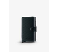 Secrid Secrid Miniwallet Optical Leather and Aluminium Cardholder Black Titanium