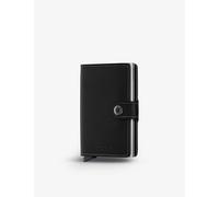 Secrid Secrid Miniwallet Original Leather and Aluminium Cardholder Black
