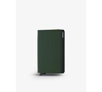 Secrid Secrid Slimwallet Matte Leather and Aluminium Cardholder Green Black