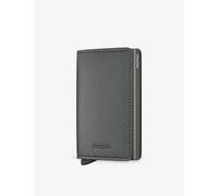 Secrid Secrid Slimwallet Matte Satin Leather Wallet Steel
