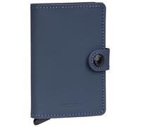 Secrid Miniwallet Matte Leather Wallet Blue