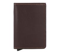 Secrid Slimwallet Credit card case RFID protection Genuine Leather 6.5 cm brown