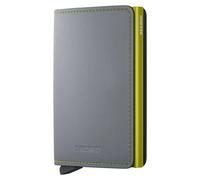 Secrid Slimwallet Matte Grey & Lime 68 x 102 x 16mm