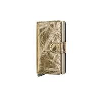 Secrid The MiniWallet features a compact size but a large capacity. Striking metallic Crunch look leather, made of high quality European cowhide leather. Can hold bank